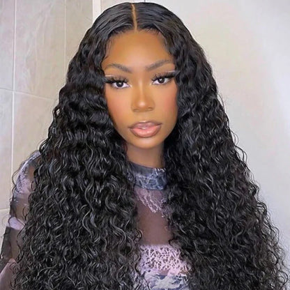 HD LACE 3D Dome Cap 9x6 Super Preplucked with Drawstring Wig Water Wave