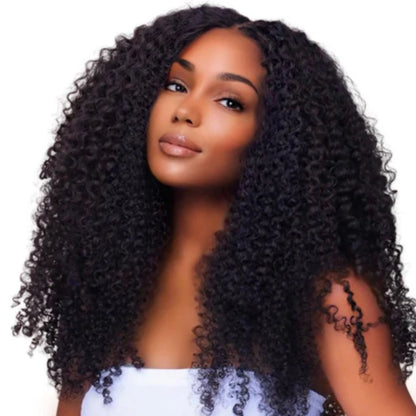 PreCut Lace 360 HD Lace Front Invisi-Strap Wig / Kinky Curly