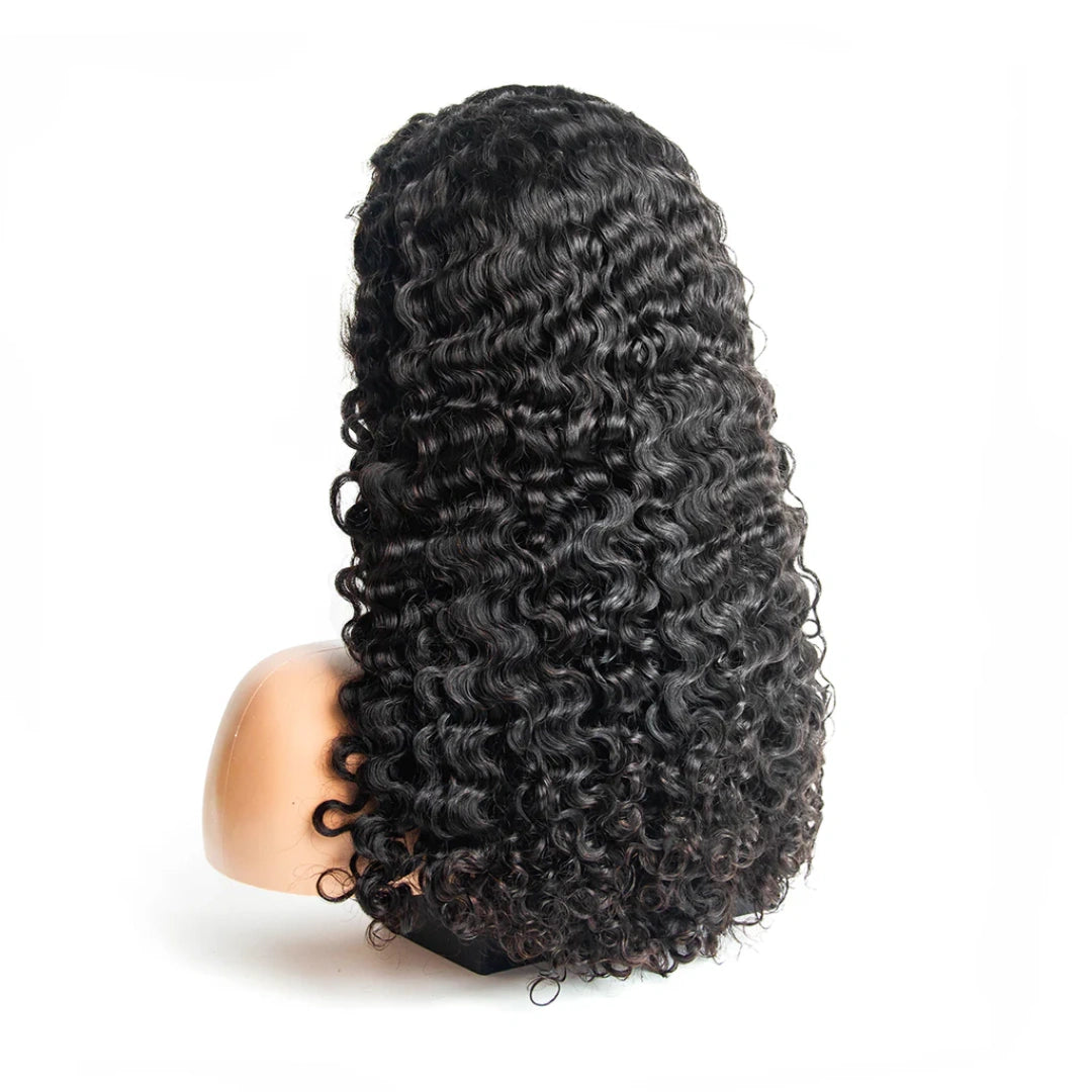 HD LACE 3D Dome Cap 9x6 Super Preplucked with Drawstring Wig Burmese Curls