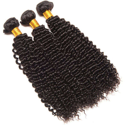 100% Virgin Human Hair Bundles 10-26 Inches 3 Bundles Kinky Curly