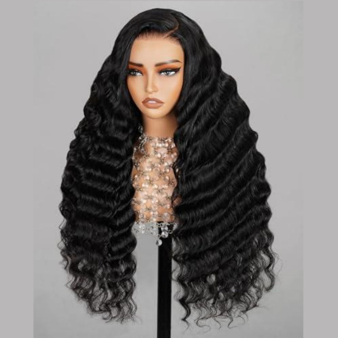 13X4/13X6 LACE FRONT HUMAN HAIR 250% DENSITY LOOSE WAVE WIG