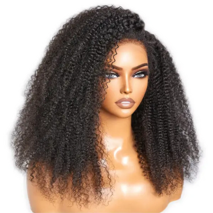 【DEAL】“SUPER Pre-plucked HD Lace” 13x6 Lace Front Wig Kinky Curly
