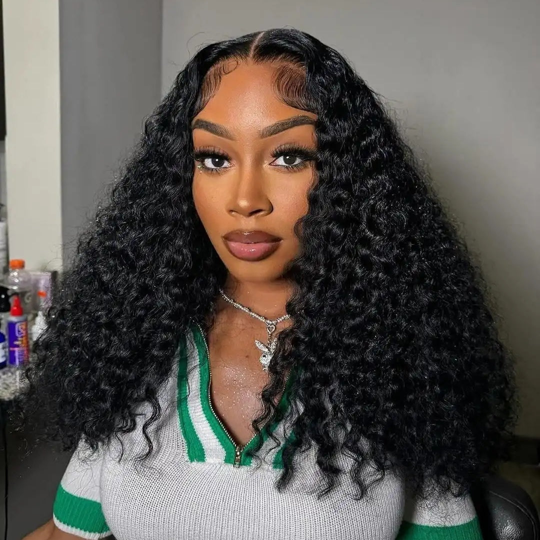 13X4/13X6 LACE FRONT HUMAN HAIR 250% DENSITY BURMESE CURLY WIG