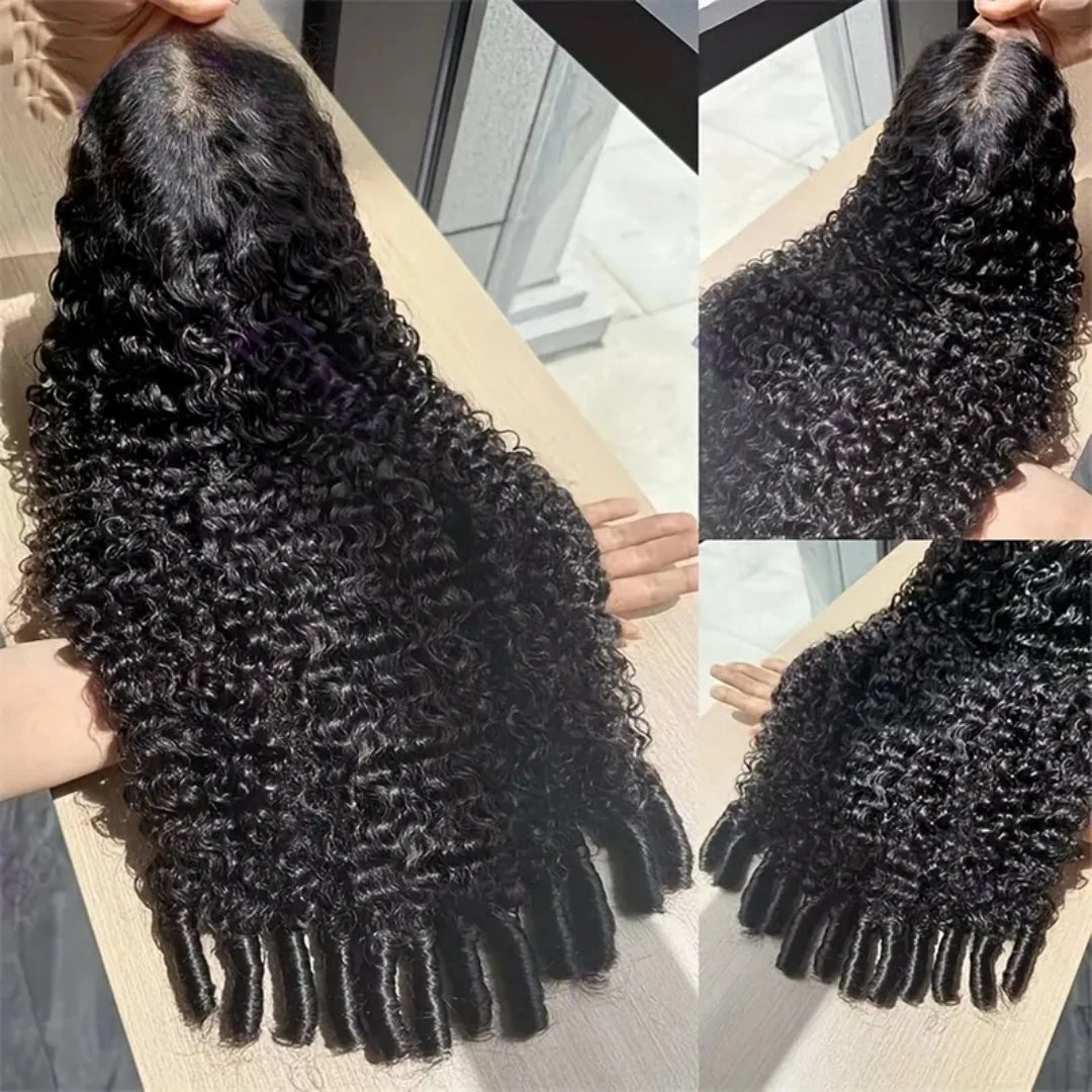 【DEAL】“SUPER Pre-plucked HD Lace” 13x6 Lace Front Wig Burmese Curly With Spiral Curl Ends
