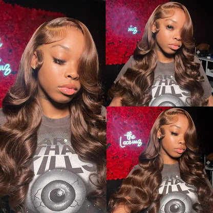 BYE-BYE KNOTS HD LACE 13X4 FULL FRONTAL WIG / BODY WAVE