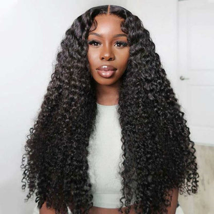 【CRAZY SALE】NEW “SUPER Pre-plucked HD Lace” 13x6 Lace Front Wig Jerry Curly