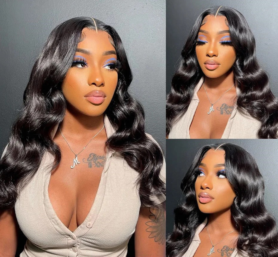 Pre-plucked Long Body Wave Hair 360 Lace Front Wig