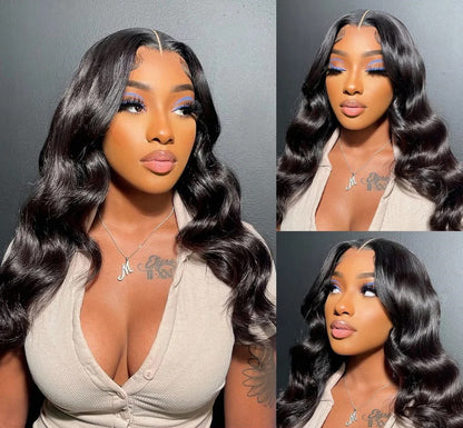 Pre-plucked Long Body Wave Hair 360 Lace Front Wig