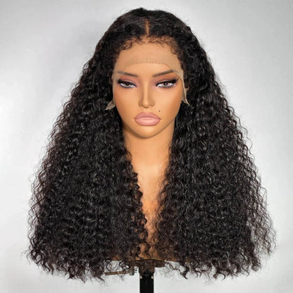 13X6 TRANSPARENT/HD LACE CURLY EDGES  CURLY WIG
