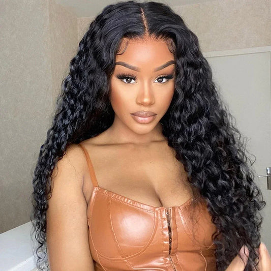 BYE-BYE KNOTS HD LACE 13X4 FULL FRONTAL WIG / LOOSE WAVE