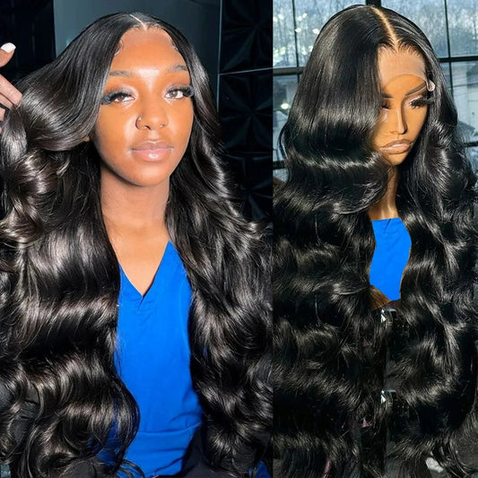 HIGH DENSITY PRE-PLUCKED HD LACE 6X6 LACE CLOSURE BODY WAVE WIG