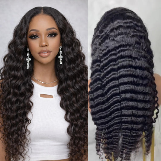 HD FULL LACE (WITHOUT MESH) INVISI-STRAP DEEP WAVE WIG