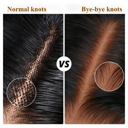 BYE-BYE KNOTS 360 HD LACE FAKE SCALP HIGHLIGH BODY WAVE WIG / Invisi-Strap