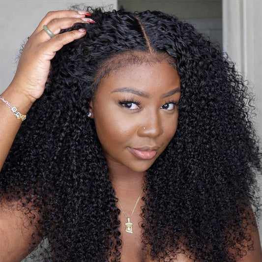 HD FULL LACE (WITHOUT MESH) INVISI-STRAP KINKY CURLY  WIG