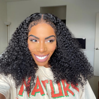 【DEAL】BYE-BYE KNOTS 360 HD LACE CURLY EDGE BURMESE CURLY WIG / Invisi-Strap