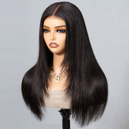 13X4/13X6 LACE FRONT HUMAN HAIR LAYERED CUT STRAIGHT WIG