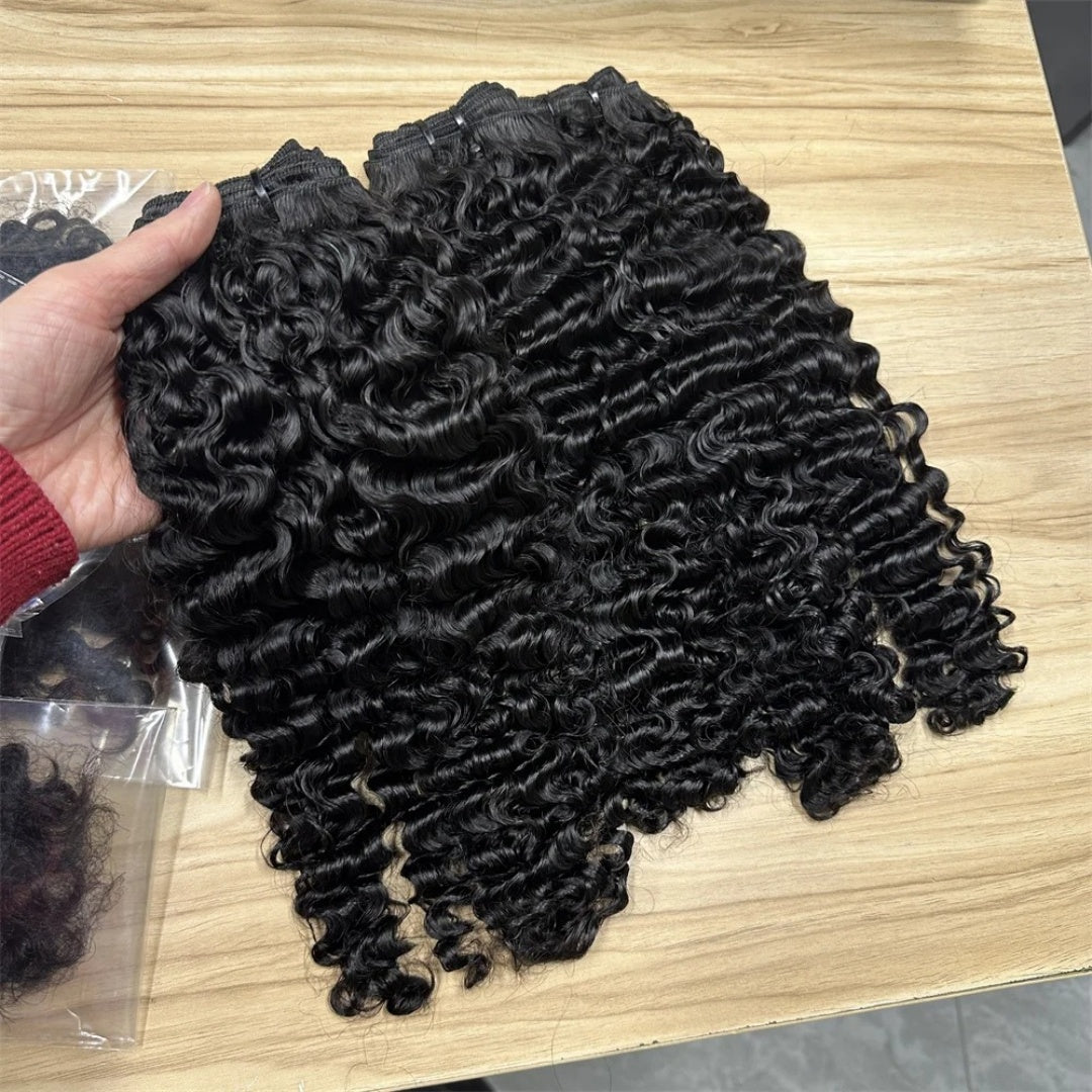 100% Virgin Human Hair Bundles 10-26 Inches 3 Bundles Burmese Curly