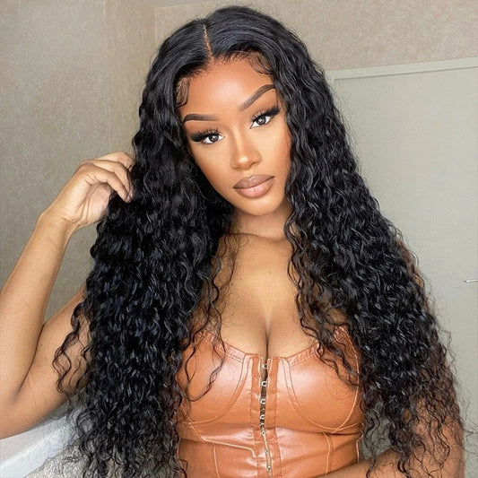 BYE-BYE KNOTS HD LACE 5X5 CLOSURE LACES WIG / Loose Wave