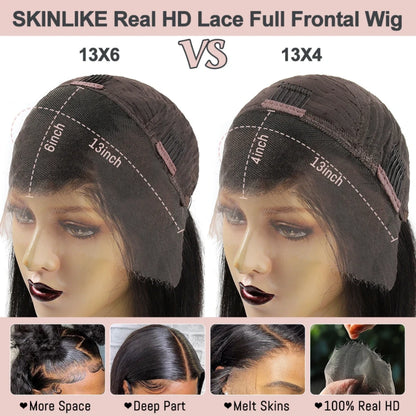 Top Quality Raw Hair 13X4/13X6 Full Frontal HD Lace Wig Burmese Curls