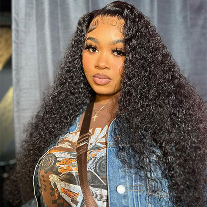 HD LACE 9x6 Lace Parting Super Preplucked Hairline Density Wig Curly