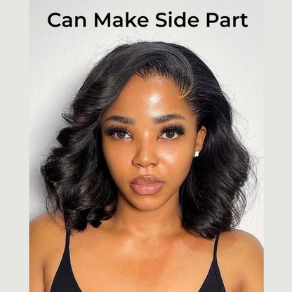 “M” Shape  Hairline 13X4/13X6 Transparent Lace Front Wig Body Wave BOB