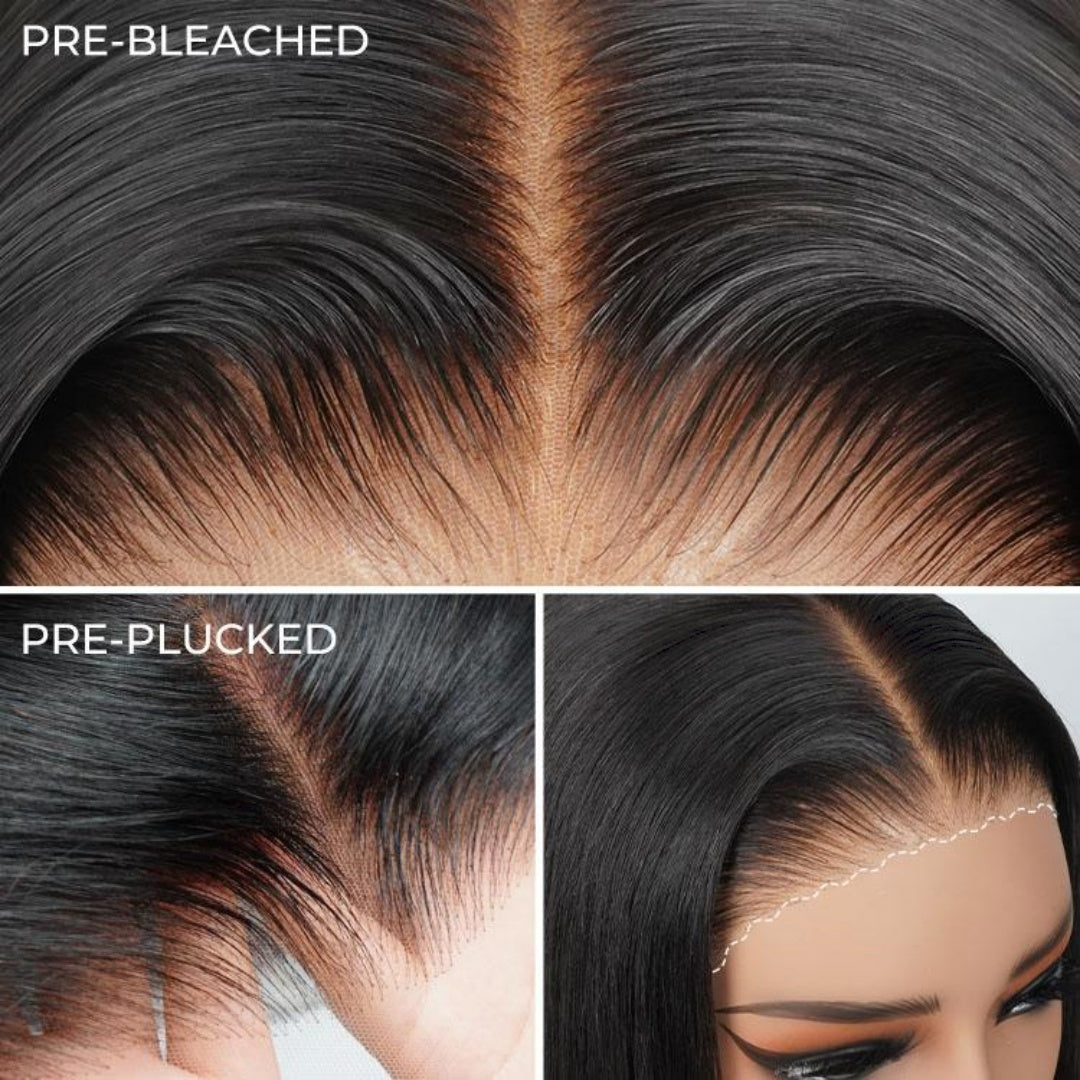 Invisi-Strap 360 Transparent Lace Highlight Wig // Yaki Straight