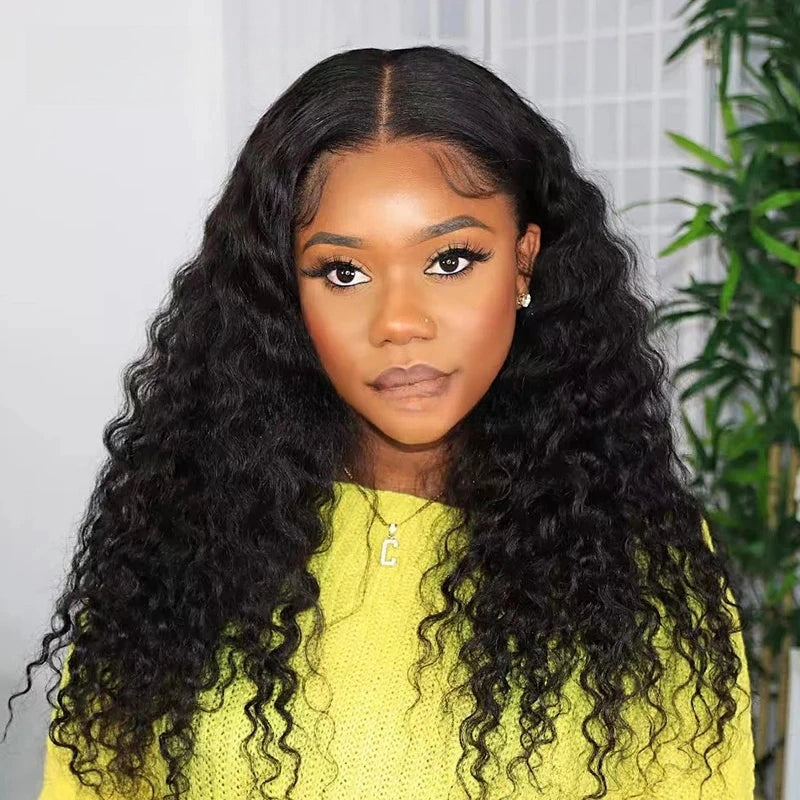 NEW “SUPER Pre-plucked HD Lace” 13x6 Lace Front Wig Wet & Wavy 2 in 1