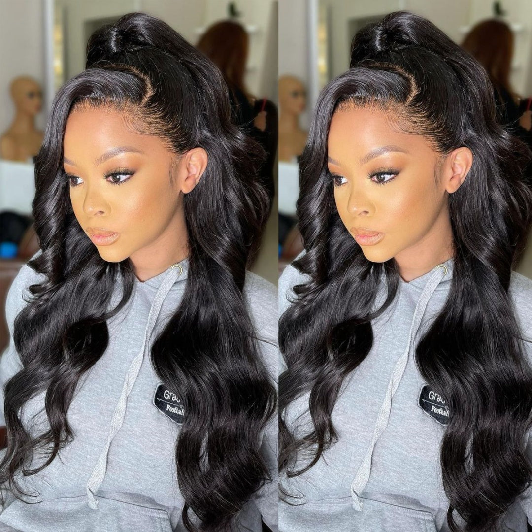 PreCut Lace 360 HD Lace Front Invisi-Strap Wig / Body Wave