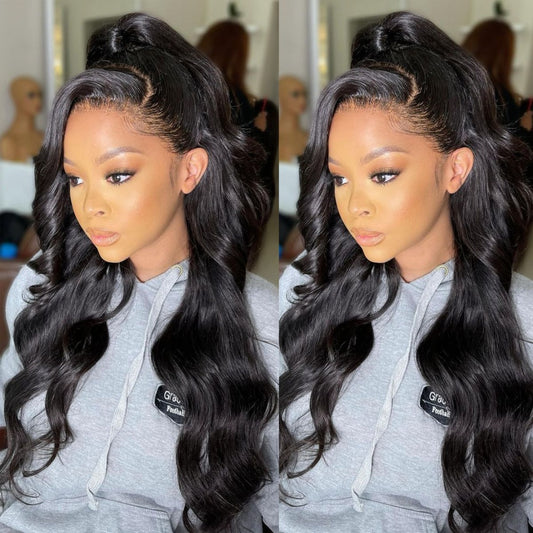 PreCut Lace 360 HD Lace Front Invisi-Strap Wig / Body Wave