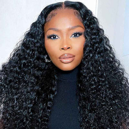 HIGH DENSITY PRE-PLUCKED HD LACE 6X6 LACE CLOSURE WATER WAVE WIG