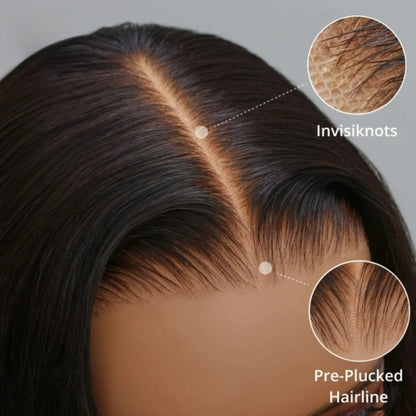 BYE-BYE KNOTS 360 HD LACE FAKE SCALP HIGHLIGH BODY WAVE WIG / Invisi-Strap