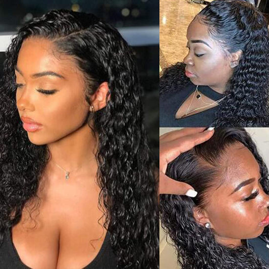 BYE-BYE KNOTS HD LACE 13X4 FULL FRONTAL WIG / WATER WAVE