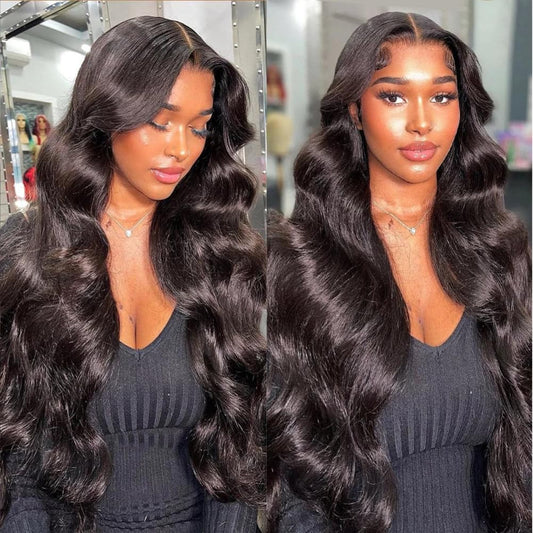 V Part Wig Body Wave Glueless Human Hair Wig