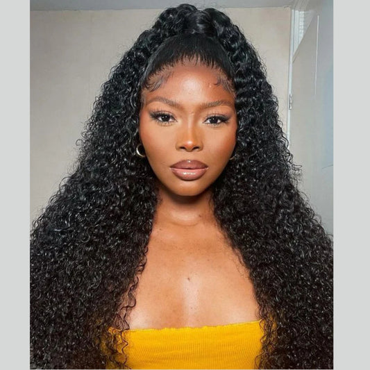 PreCut Lace 360 HD Lace Front Invisi-Strap Wig / Jerry Curly
