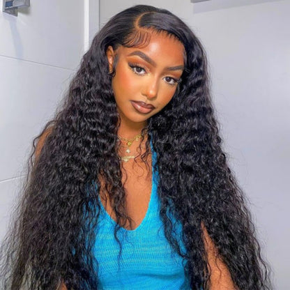 FULL TRANSPAREN/HD LACE PRE-PLUCKED WATER WAVE HAIR WIG