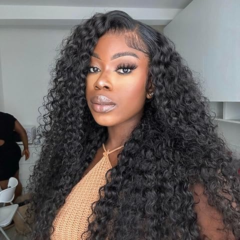 HD LACE GLUELESS 6X6 “DOME CAP” CLOSURE WIG / DEEP WAVE