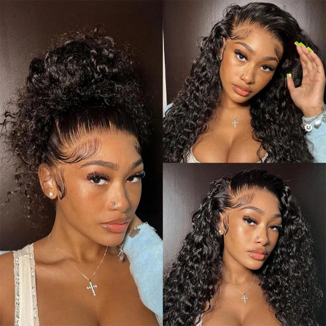 PreCut Lace 360 HD Lace Front Invisi-Strap Wig / Water Wave
