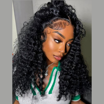 Top Quality Raw Hair 13X4/13X6 Full Frontal HD Lace Wig Burmese Curls