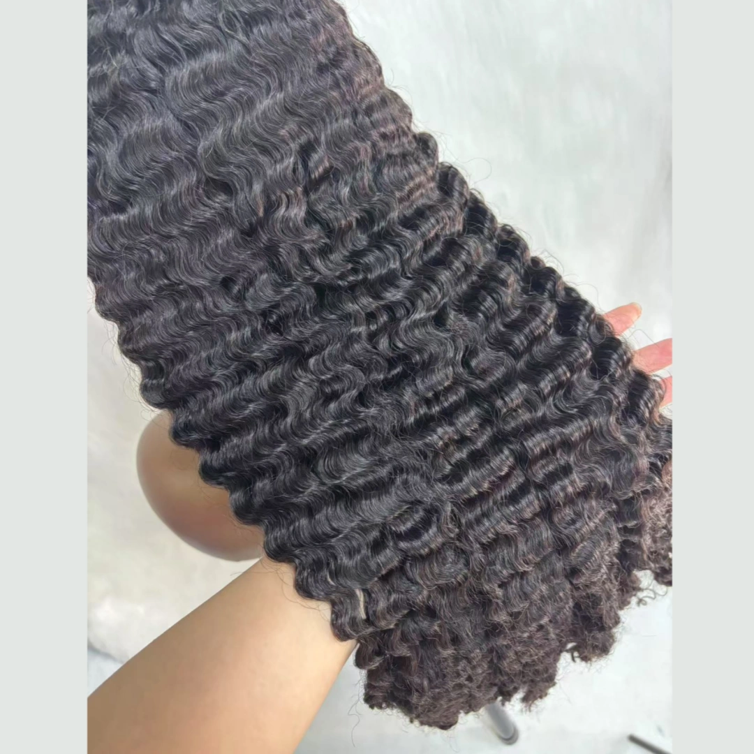 BYE-BYE KNOTS 13X6 HD LACE FRONTAL SUPER PRE-PLUCKED WIG /Burmese Curls