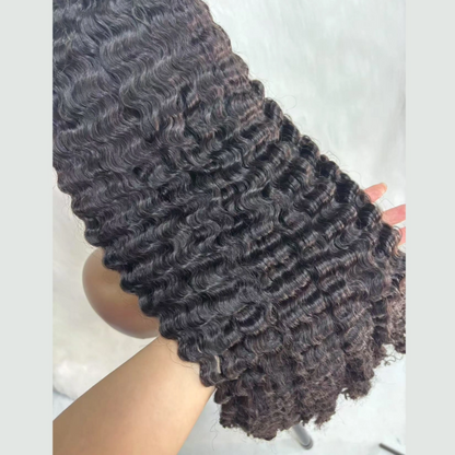 BYE-BYE KNOTS 13X6 HD LACE FRONTAL SUPER PRE-PLUCKED WIG /Burmese Curls