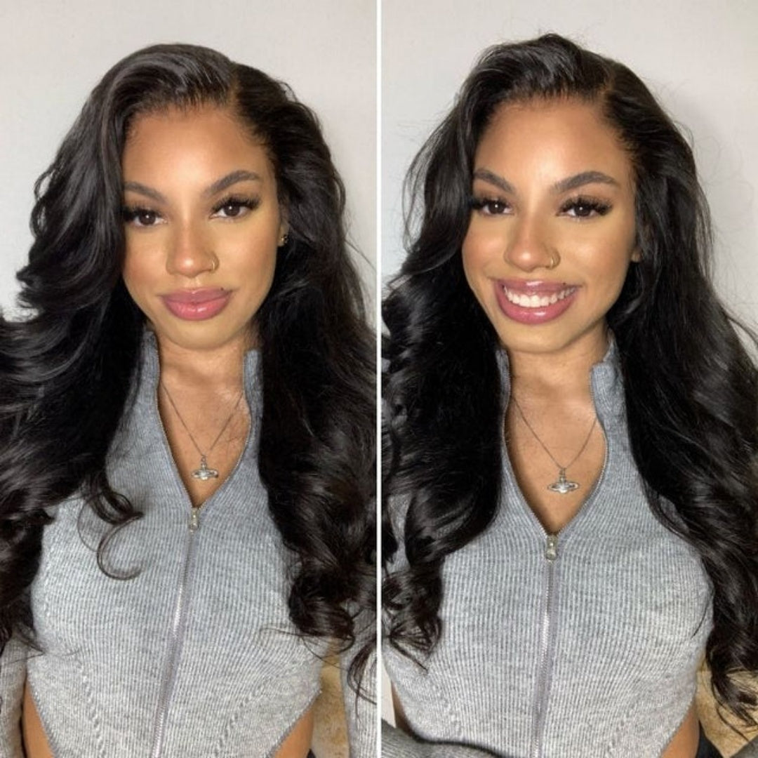 Upgraded Drawstring 13X4/13X6 Full Frontal HD Lace Wig Body Wave