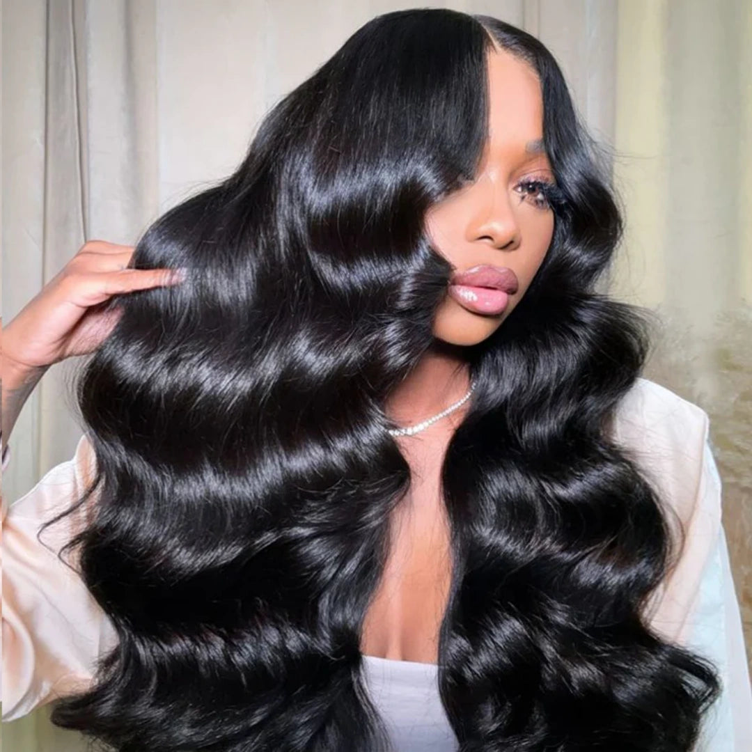 Upgraded Drawstring 13X4/13X6 Full Frontal HD Lace Wig Body Wave