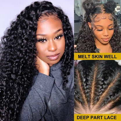 【BIG SALE】NEW “SUPER Pre-plucked HD Lace” 13X6 Lace Front Wig - Burmese Curly