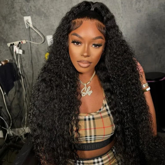 Top Quality Raw Hair 13X4/13X6 Full Frontal HD Lace Wig Curly