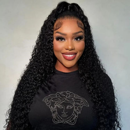 Top Quality Raw Hair 5X5 Closure HD Lace Wig Curly