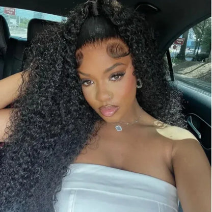 Upgraded Drawstring 13X4/13X6 Full Frontal HD Lace Wig Curly