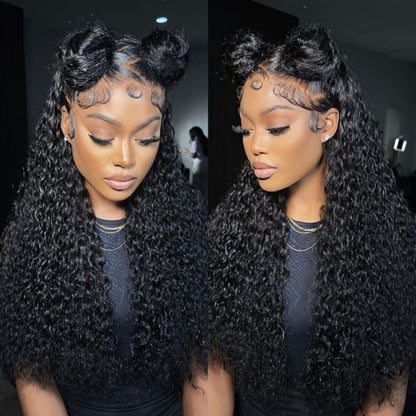 Upgraded Drawstring 13X4/13X6 Full Frontal HD Lace Wig Curly