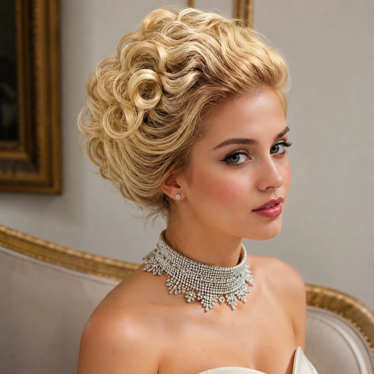 13X4 TRANSPARENT LACE FRONT 613 OMBRE COLOR PIXIE CUT STYLE WIG