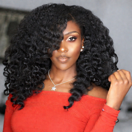 13X6  FIT 2.0 HD LACE FRONT SUPER PRE-PLUCKED WIG /KINKY WAVE