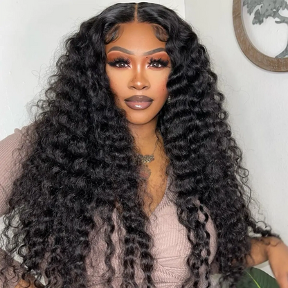 Top Quality Raw Hair 13X4/13X6 Full Frontal HD Lace Wig Deep Wave